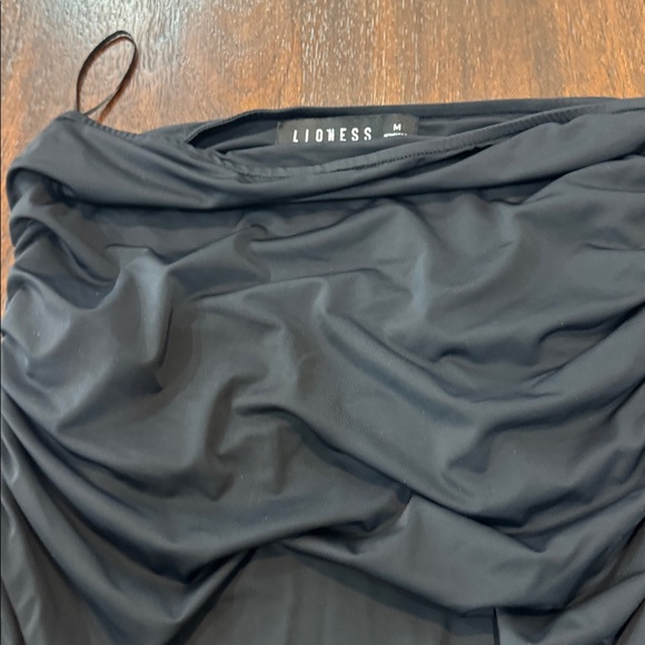 LionessElegant Black Strapless Dress size medium excellent - Picture 8 of 11